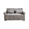 Loveseat Sofa Bed, Pull - Out Couch Sleeper & 2 Pillows