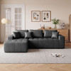 L - Shaped Corner Chaise Sofa Bed