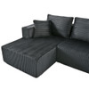 U-Shaped Modular Sectional Sofa With Double Chaise, Oversized Deep Seat For Living Room