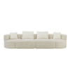 Modular Sectional Sofa With Free Combination Design
