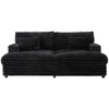 Oversized Double Chaise Lounge Sofa With USB Ports And Cup Holders