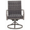 Outdoor Swivel Dining Chair (Set of 2) - Gray