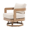 Swivel Chair For Patio - Oak