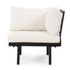 Theo - Sofa Corner, Coffee Table - Cream