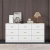 9 Drawer Dresser, Ample Storage For Bedroom