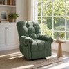 Manual Recliner, Padded Footrest