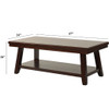 Table With Under Table Shelf Storage