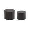 Modern Round Nesting Coffee Table (Set of 2)