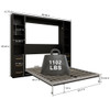 Multifunctional Vertical Murphy Wall Bed