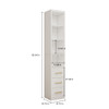 Tall Storage Cabinet With Drawers And Shelves