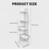 5 Tier S - Shaped Corner Shelf For Living Room