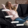 Modern Upholstered Loveseat And Armchair Set With Pillows