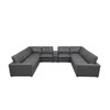 Large Upholstered Seating Modular Sectional