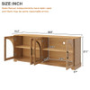 TV Stand With Semi Arched Doors