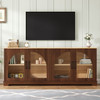 TV Stand With Semi Arched Doors