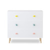 3 Drawer Dresser, Storage Cabinet With Anti Tip Safety