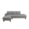 L - Shaped Sectional Sofa With Chaise & Ottoman