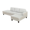 L - Shaped Sectional Sofa With Chaise & Ottoman