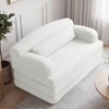 2 Seater Sofa Bed, Compact Foldable Floor Couch