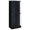 Gilbert - 4 Door LED Curio Display Cabinet