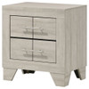 Strout - 2 Drawer Nightstand - Cream