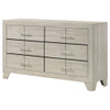 Strout - 6 Drawer Dresser - Cream