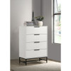 Taraval - 4 Drawer Chest - White