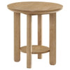 Crispin - 2 Piece Coffee Table Set With Open Shelves - Light Oak