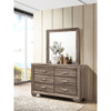Holmgren - 6 Drawer Dresser With Mirror - Taupe