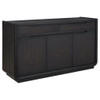 Bangor - 2 Drawer Dining Sideboard Server - Black
