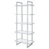 Colfax - 5 Shelf Bookshelf - Clear
