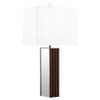 Echolls - Lamp With Scalloped Accents And Mirror Detail