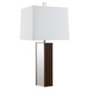 Echolls - Lamp With Scalloped Accents And Mirror Detail