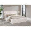 Tall Headboard Panel Bed With Padded Headboard