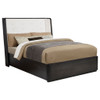 Bangor - Wingback Bed With Upholstered Headboard