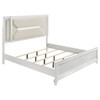 Panel Bed With LED Headboard