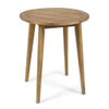 Stamford - Modern Outdoor Bistro Table With Water Resistant - Teak