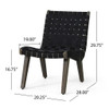 Outdoor 3 Piece Rope Weave Patio Seating Set