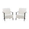 Modern Lounge Chair With Upholstery