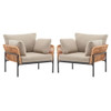 Rope Lounge Chair With Cushions For Modern Spaces