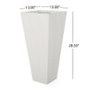 Outdoor Modern Cast Stone Planter