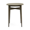 Outdoor Acacia Wood Bar Table With Slat Top