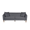 Contemporary 3 Seater Sofa With Accents