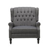 Dunham - Contemporary Fabric Tufted Oversized Pushback Recliner