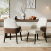 Indoor Dining Chair (Set of 2) - Beige / Brown