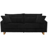 Modern Loveseat Sofa With 4 Pillows