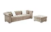 4 Seater Oversized L Shaped Reversible Sectional Sofa