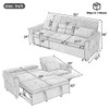 3 Seater Sofa Bed And Reversible Recliner
