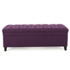 Juliana - Storage Ottoman With Birch Legs