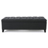 Glouster - Contemporary Storage Ottoman With Button Tufted Design